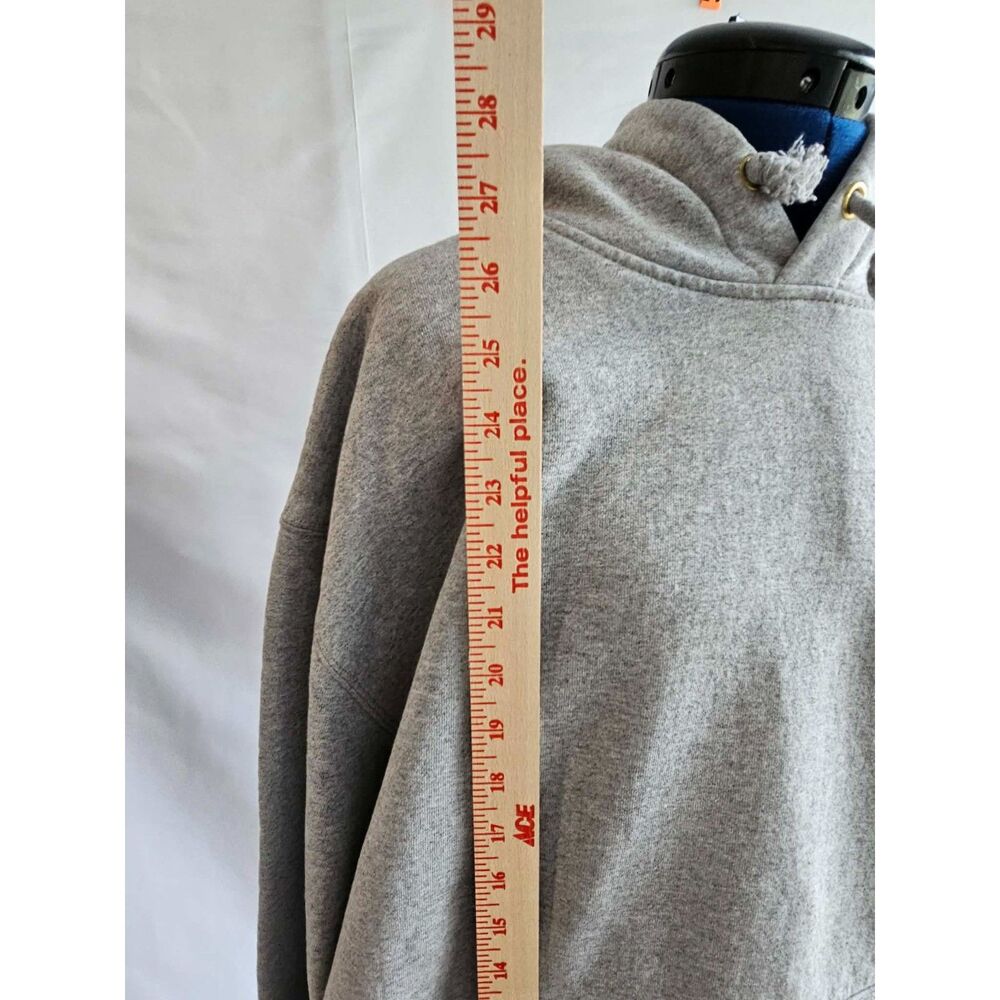 Workwear Carhartt K288 Heather Gray Logo Sleeve Hoodie 2XL - Picture 6 of 8